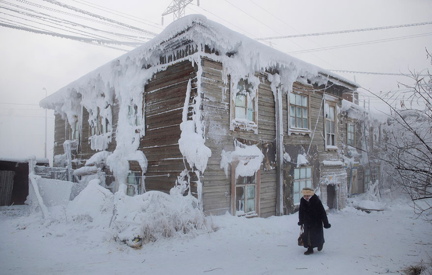 dünyanın en soğuk köyünde hayat